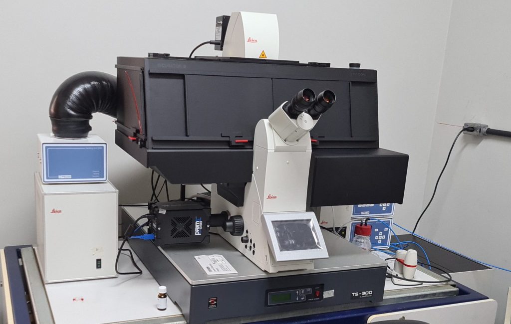 Novo Microscópio: Leica TIRF